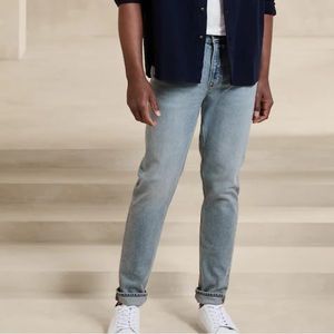 NWT Banana Republic Slim Ocean Wash Jeans 35x32